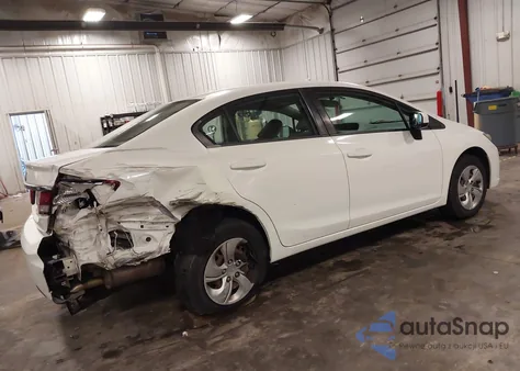 2014 Honda Civic Lx from USA, damaged, VIN 19XFB2F53EE201280